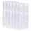 12 Pack Clear Plastic Envelopes  Envelopes Expandable Files Document Folders with Button & String Tie Closure A4 1