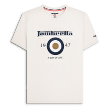 (3XL, Jet Stream) Lambretta Mens Classic Target Short Sleeve T-Shirt