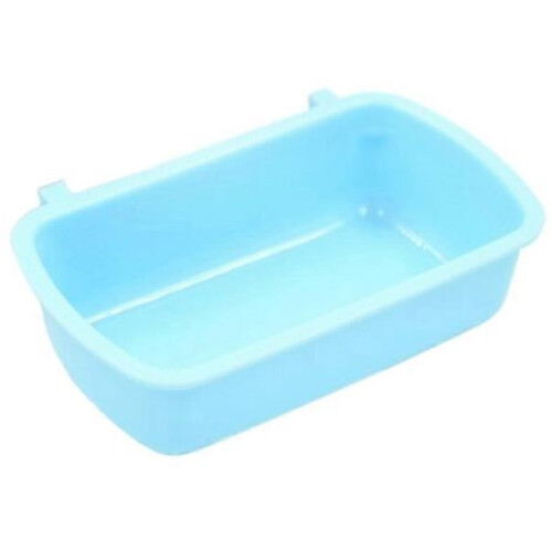 Hamster Bowl with Hooks – Plastic Cage Food & Water Dish