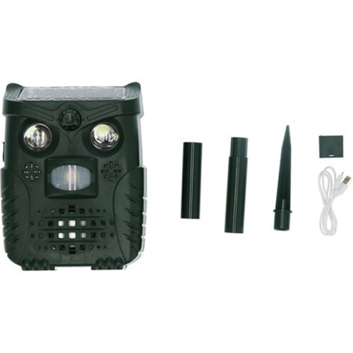 Ultrasonic Solar Pest Repeller – 4-Speed Waterproof Garden Device