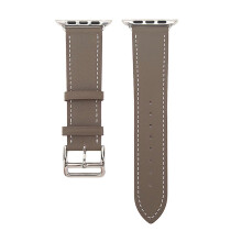 Smartwatchbandje van leer, accessoire voor smartwatches met iOS-functionaliteit, geschikt voor de Series SE 8 7 6 5 4 3 2 1 (