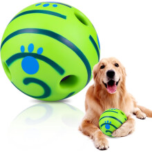 Interactive Dog Giggle Ball – Rolling Sound Ball Toy for Dogs