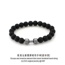 Armband – Feiner Schmuck – Handgefertigtes Sportarmband – Vulkangesteinperlen