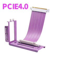 PCI Express 4.0 X16 to X16 Gen 4 GPU Extension Cable with Stand PCIE4.0 Card Riser Card Cable for ITX Case