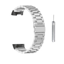 Roestvrijstalen horlogeband compatibel met Fitbit Charge 5 Classic Quick Release polsbandjes, horlogebandje met gereedschap v