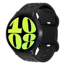 KALEBOL 18mm siliconen horlogebandje compatibel met Huawei Watch GT 4 41mm / Garmin Venu 3S met luipaardprint
