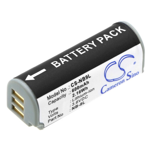Batteri for Nb-9L erstatningsbatteri