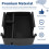 Center Console Organizer for  Compass 2021 2022 Armrest Secondary Storage Box Insert Tray Accessories,Black 4