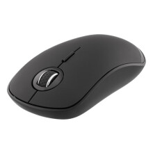 Mouse sem fio Deltaco Quiet, Bluetooth, 800-1600 DPI - Preto