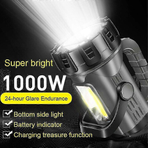 25-26 Camping Lights Lanterns Usb Rechargeable Flashlight Charging Long Range 2000 Super Bright Multi Function 1000w_hb 2