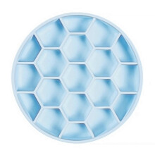 Pet Honeycomb Design Anti-gulping Non Skid Slow Feeder Eating Dogs Cats Bowl_hb