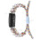 Adjustable Nylon Braided Strap Rope Beads Replacement Wrist Band Compatible For Fitbit Inspire 2_hb 1