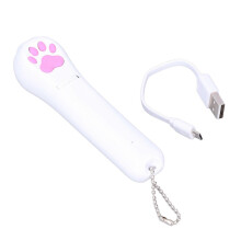 Giocattolo interattivo per animali domestici da interno, giocattolo per gatti con torcia, proiettore LED, accessorio per l'ad