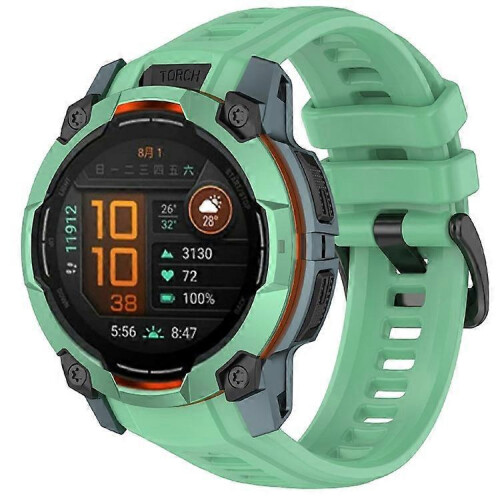 22mm Silicone Strap Compatible For Garmin Instinct 3 Solar / Instinct 3 AMOLED 45mm Replacement Watch Band_hb 1