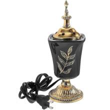 Electric Incense Burner Decorative Middle East Censer Household Censer Decor (US Plug)_hb