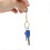 Minimally designed mini saxophone horn metal keychain, niche keychain, backpack, mobile phone accessory pendant_hb 4