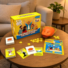 (Pink) Don't Smile Party Game - Hilarious Card Game for Adults & Family, Fun Interactive Challenge Toy for Game Night