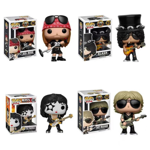 (121) Figures Anime Collectible Statue Set Rock Band Merchandise