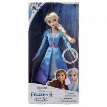 (red, 28cm) Elsa Anna Articulated Singing Music Doll Figures Toy Set for Kids