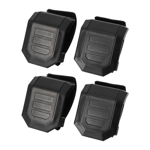 8pcs UTV Windshield Adjustable Mounting Clamp Kit Windshield Fixed Clamps Straps for  Ranger RZR, Maverick X3 1