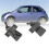 Windshield Washer Nozzle Set for  Micra K12 2003-2010, 4-Pack 7