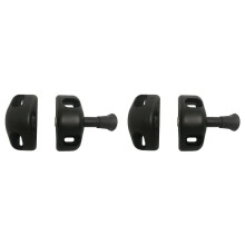 2X Plastic Magnetic Lock Guardrail Door Magnetic Lock Dog Cage Various Door and Window Magnetic Lock