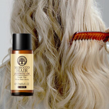 Moroccan Leave-In Hair Oil 17ml Smoothing Repair for Dry Frizzy Hair Travel Size