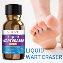 Wart Remover Liquid for Body Face Neck, Gentle Mild Formula, Cleansing Repairing Wart Treatment, for Skin Tags and Moles, 30ml