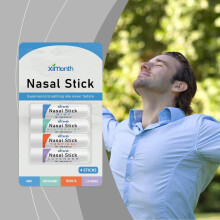 XIMONTH Nasal Care Kit with Refresh Nasal Stick Set for Comfortable Breathing, Portable