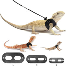 Reptile Harness & Leash Set – 2-Piece Safe Exhaust Harness for Lizards