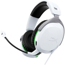 Fone de ouvido gamer com fio - HYPERX - Cloud Stinger 2 XBOX Branco - Jack 3,5 mm - Supra-auricular - Microfone integrado