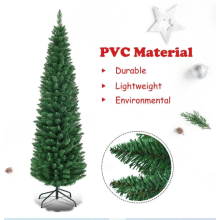 7FT Slim Pencil Christmas Tree Artificial Pine