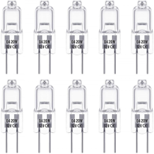 20er-Packung 20-W-12-V-G4-Halogenlampen für die Heimbeleuchtung