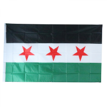 Syrien-Flagge 90 x 150 cm, Flagge der syrischen Revolution, Flagge des Freien Volkes Syriens, hochwertige Flagge aus 100 % Polyester zu