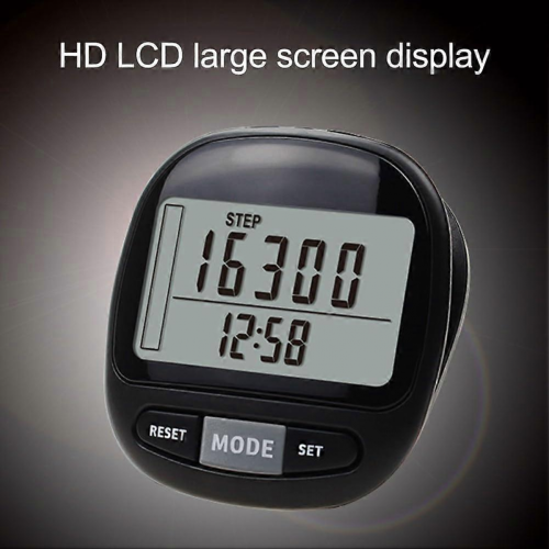 CR-812 3D Pedometer Mini Walking Pedometer With Clip For Accurate Step Counting 1