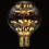 LED bulb, retro bulb, RGB bulb, firework bulb, decorative warm light, E27 220/240V glass E27 (G80) 3
