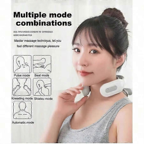 4 Head Cervical Massager Heating and Intelligent Voice 1