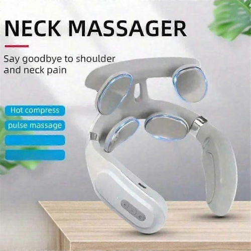 4 Head Cervical Massager Heating and Intelligent Voice 2