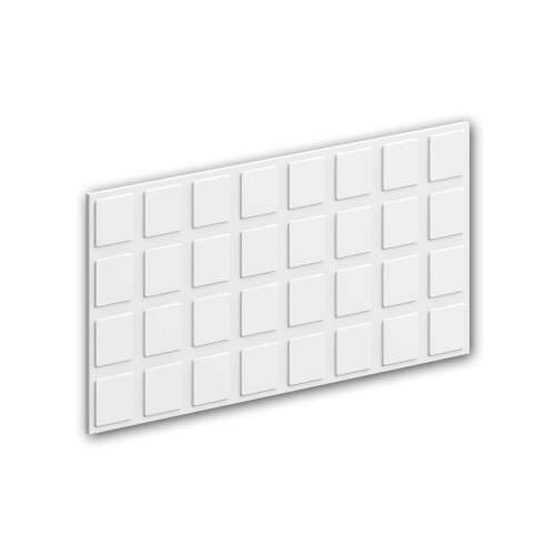 Profhome 159905 3d wall panel Wall paneling Acoustic panel 80 x 40 cm