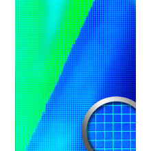 WallFace 27809 Aqua Wall panel metal look colour changing green 0,98 m2