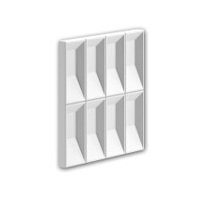 Profhome 159903 3d wall panel Wall paneling Acoustic panel 41,6 x 41,6 cm