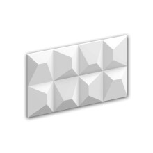 Profhome 159902 3d wall panel Wall paneling Acoustic panel 45 x 22,5 cm
