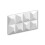 Profhome 159902 3d wall panel Wall paneling Acoustic panel 45 x 22,5 cm 1