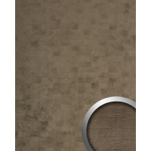 WallFace 29289 GRAIN VELVET Mocha Wall panel textile look matt brown 2,6 m2