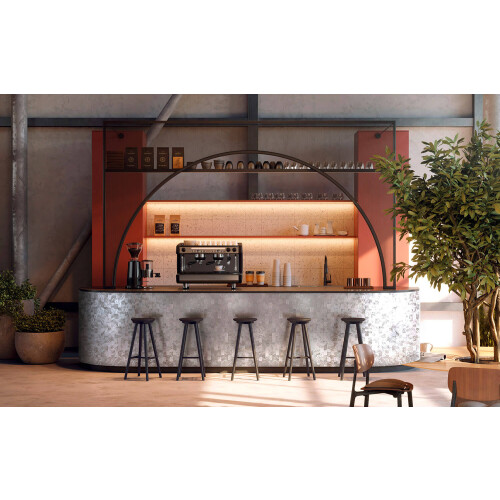 WallFace 29280 GRAIN Silver Design panelling metal look shiny silver 2,6 m2 1