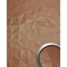 WallFace 30947 DIAMOND Copper brushed AR Wall panel metal look copper 2,6 m2