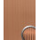 WallFace 29204 WAVE 12 Copper brushed AR Wall panel metal look copper 2,6 m2 1