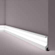 NMC IL14 WALLSTYL Noel Marquet Skirting Base molding for indirect lighting 2 m