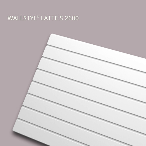NMC LATTE S 2600 WALLSTYL Noel Marquet 3d wall Acoustic Decorative panel 2,6 m 1