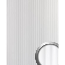 WallFace 29305 BRIDGE White Design panelling leather look matt white 2,6 m2